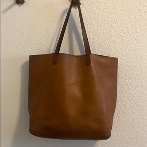 Madewell Brown Leather Tote